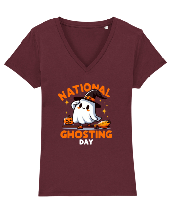 National Ghosting Day - ghost witch Burgundy