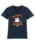 National Ghosting Day - ghost witch Tricou mânecă scurtă guler V Bărbat Presenter
