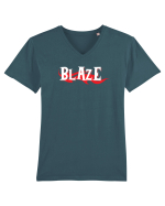 Blaze  Tricou mânecă scurtă guler V Bărbat Presenter