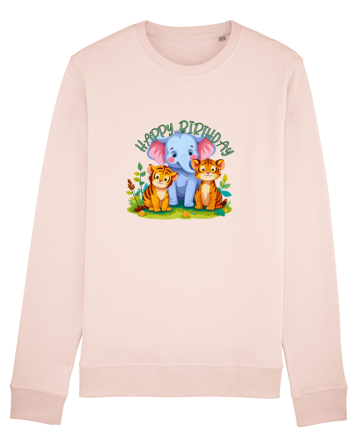 Bluză mânecă lungă Unisex Rise Candy Pink