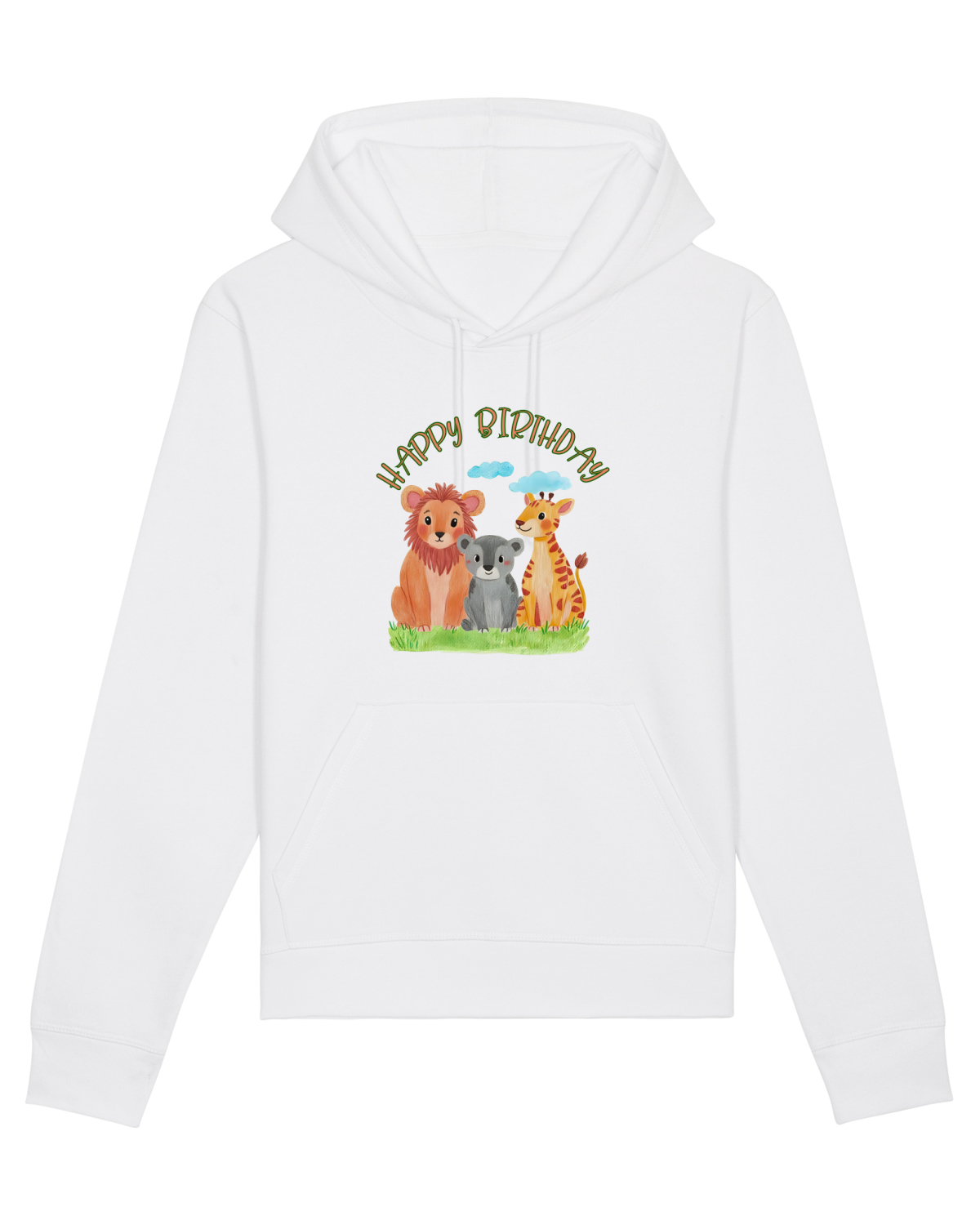Hanorac Unisex Drummer White