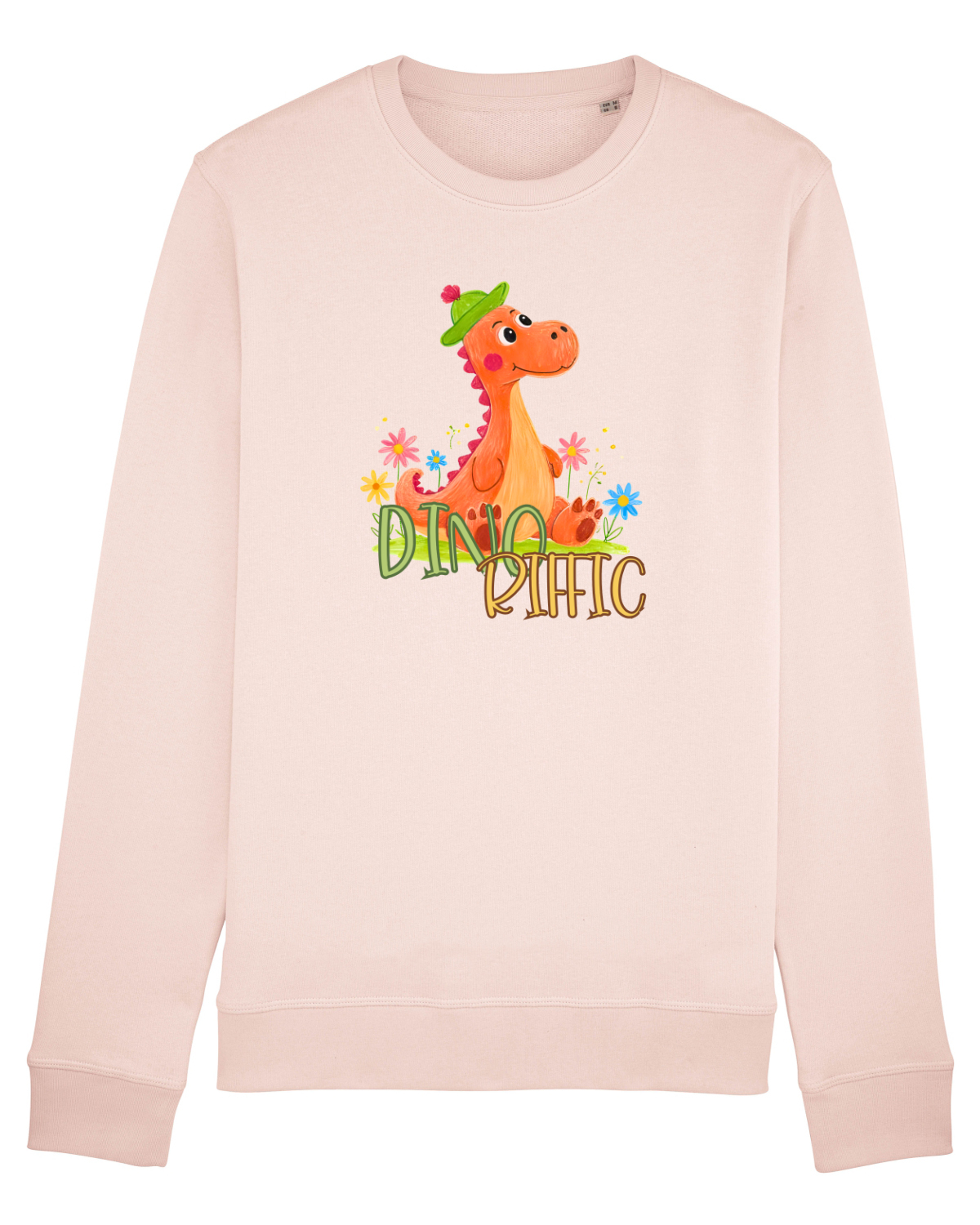 Bluză mânecă lungă Unisex Rise Candy Pink