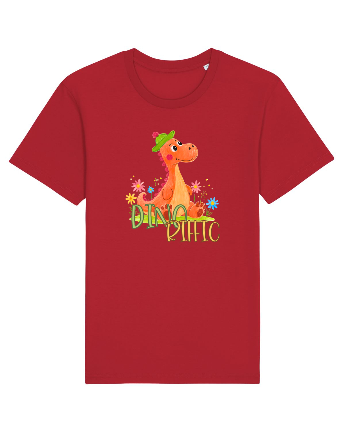 Tricou mânecă scurtă Unisex Rocker Red