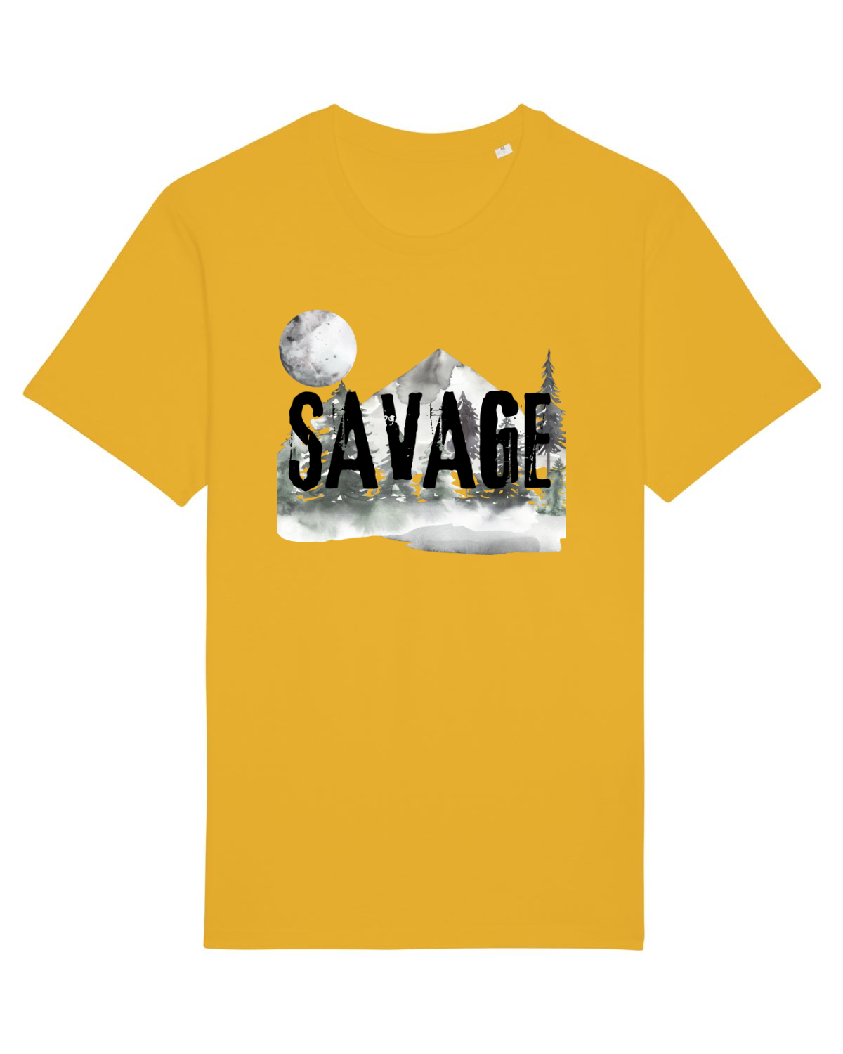 Tricou mânecă scurtă Unisex Rocker Spectra Yellow
