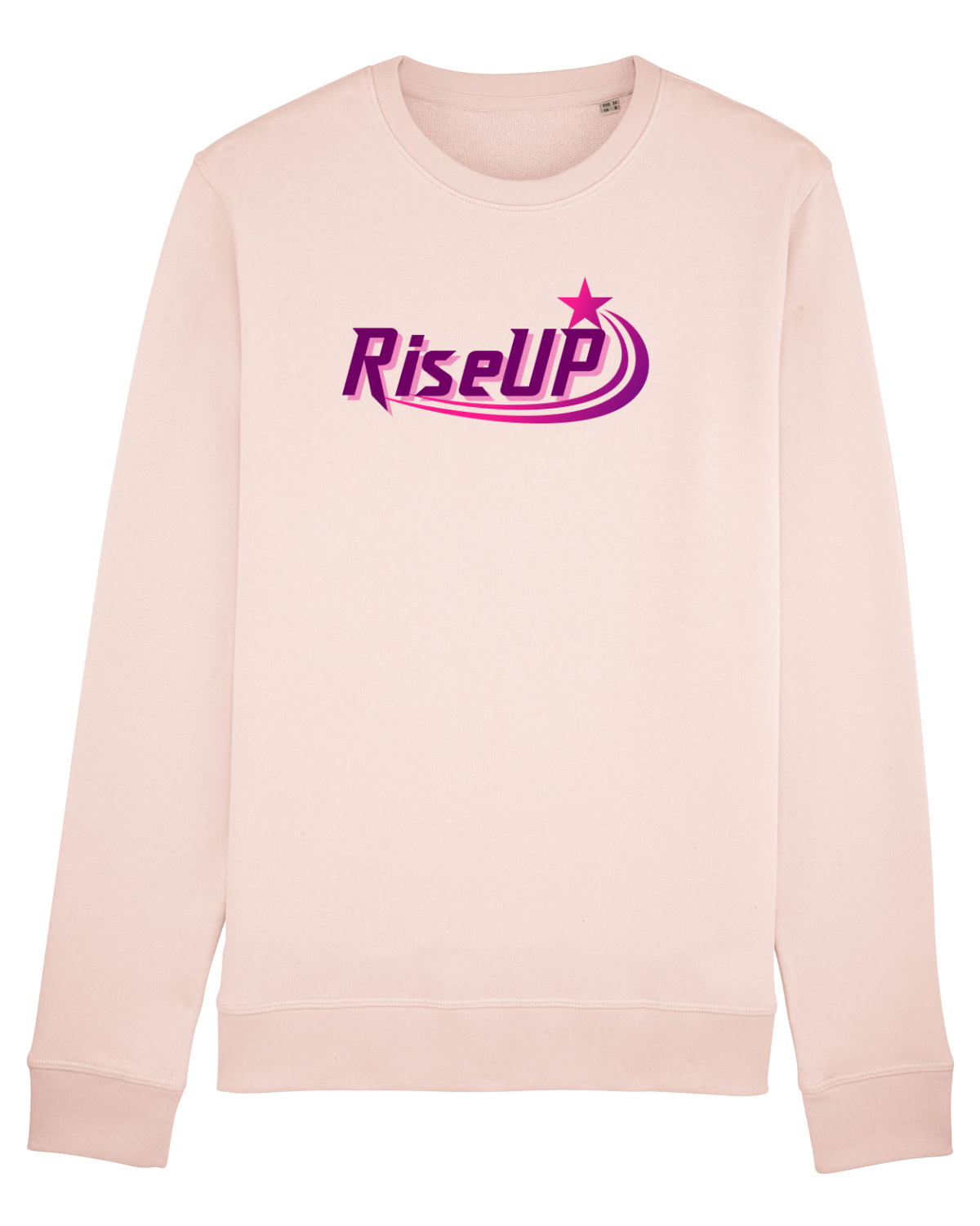 Bluză mânecă lungă Unisex Rise Candy Pink
