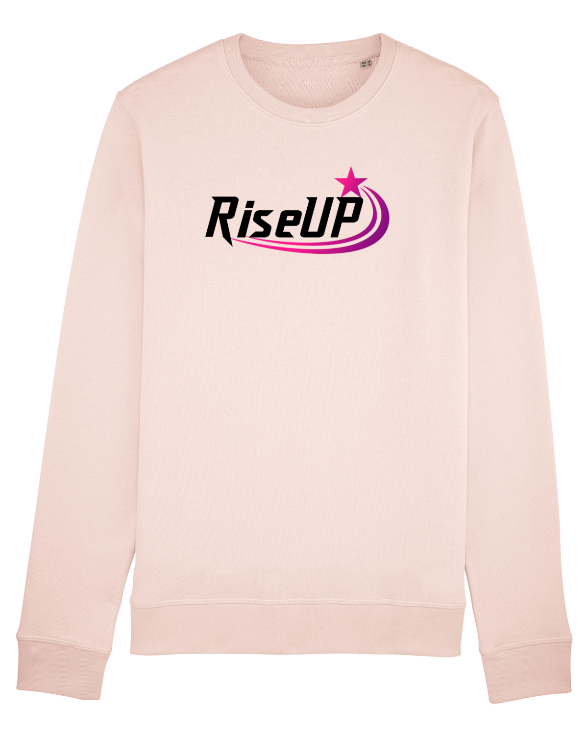 Bluză mânecă lungă Unisex Rise Candy Pink