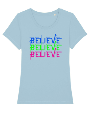 Belive  Sky Blue