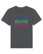 Belive  Tricou mânecă scurtă Unisex Rocker