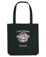 Autism Moon Sacoșă textilă