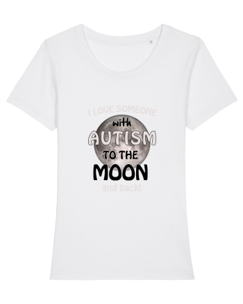 Autism Moon White