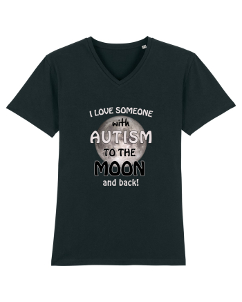 Autism Moon Black