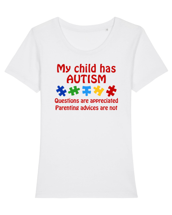 Autism Parent White