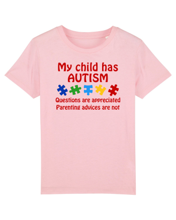 Autism Parent Cotton Pink
