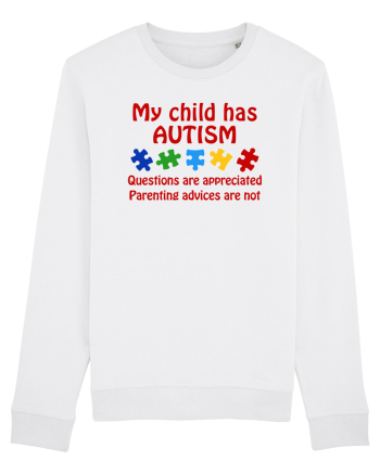 Autism Parent White