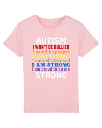 Autism Strong Cotton Pink