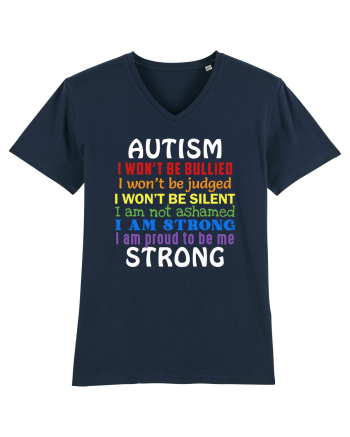 Autism Strong French Navy