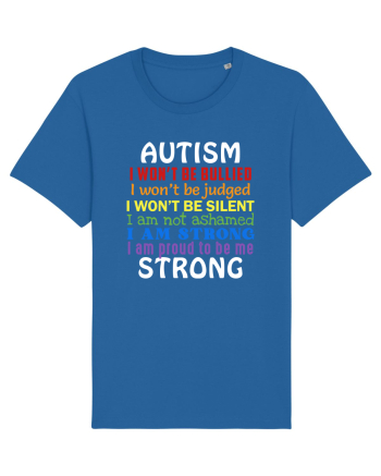 Autism Strong Royal Blue