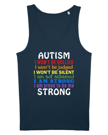 Autism Strong Navy