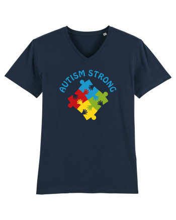 Autism Strong French Navy