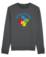 Autism Strong Bluză mânecă lungă Unisex Rise