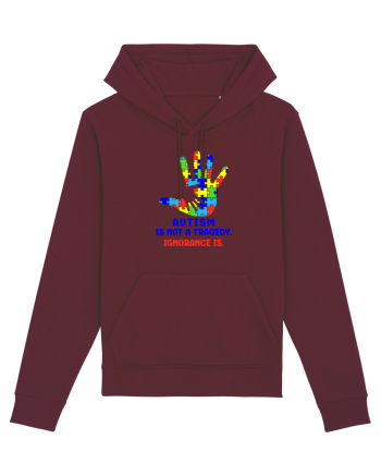 Autism is not a tragedy Burgundy