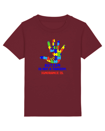 Autism is not a tragedy Burgundy