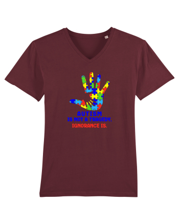 Autism is not a tragedy Burgundy