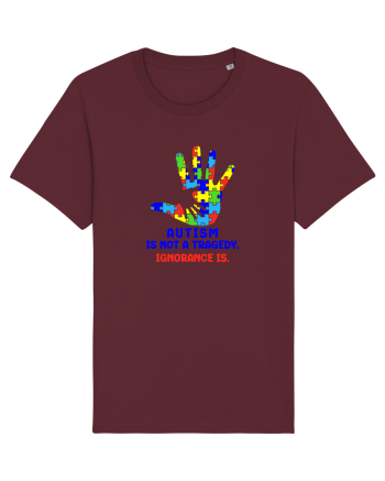 Autism is not a tragedy Burgundy