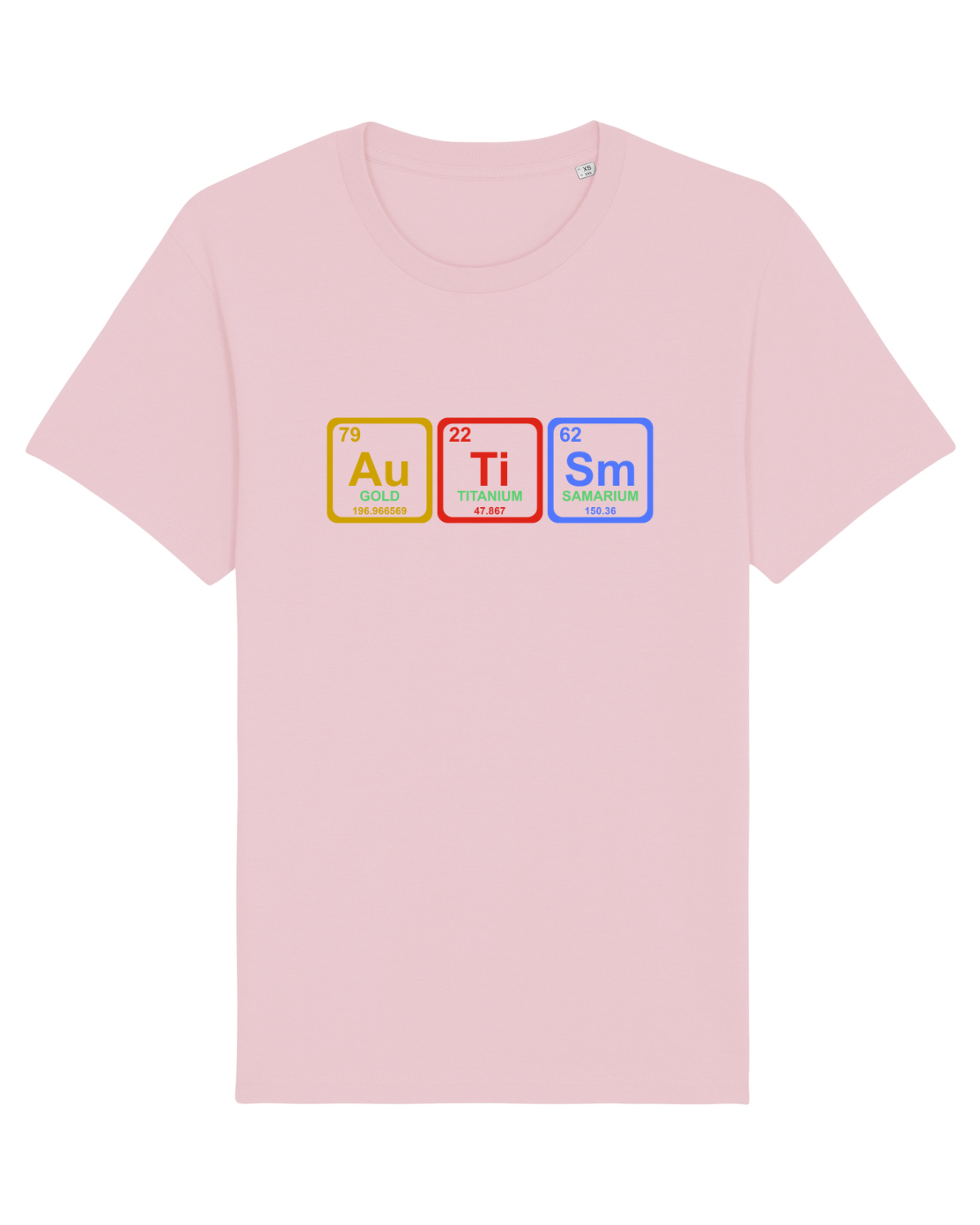 Tricou mânecă scurtă Unisex Rocker Cotton Pink