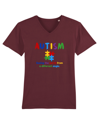 AUTISM   Burgundy