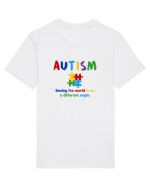 AUTISM   Tricou mânecă scurtă Unisex Rocker