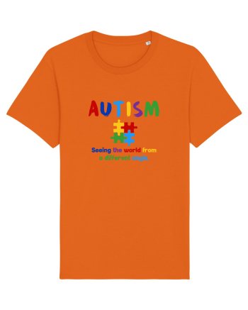 AUTISM   Bright Orange