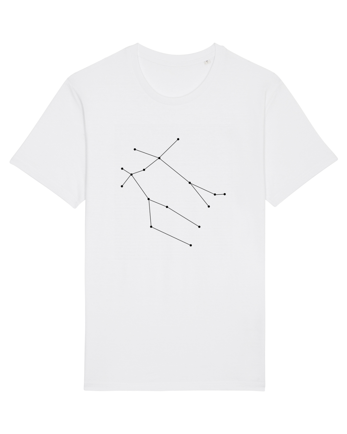 Tricou mânecă scurtă Unisex Rocker White