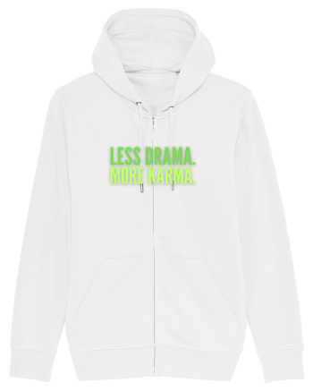 Lees Drama.More Karma. White