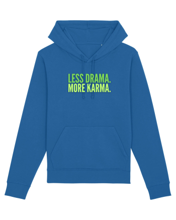 Lees Drama.More Karma. Royal Blue