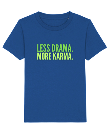 Lees Drama.More Karma. Majorelle Blue