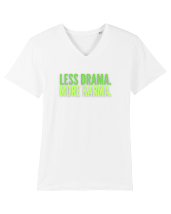 Lees Drama.More Karma. White