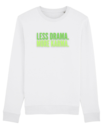 Lees Drama.More Karma. White