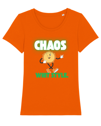 Chaos whit style Bright Orange