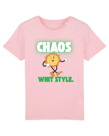 Chaos whit style Cotton Pink