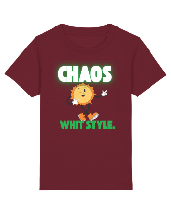 Chaos whit style Burgundy