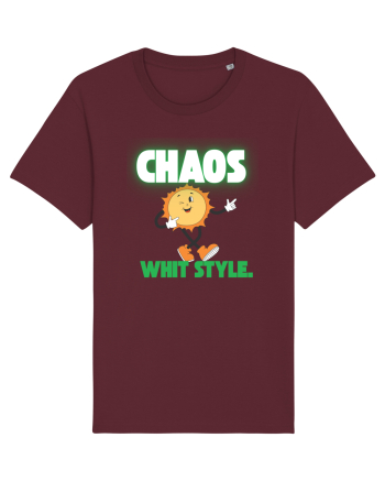 Chaos whit style Burgundy
