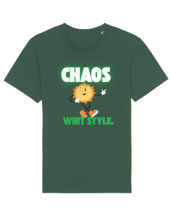 Chaos whit style Bottle Green