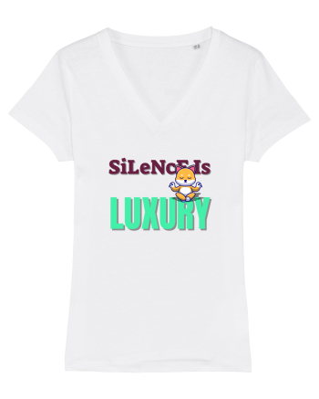 Silence is Luxury White