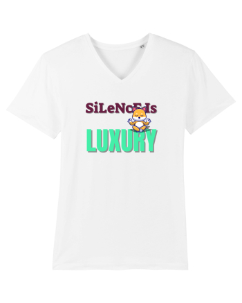 Silence is Luxury White