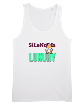 Silence is Luxury White