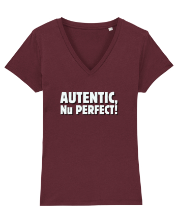 Autentic, nu perfect! Burgundy