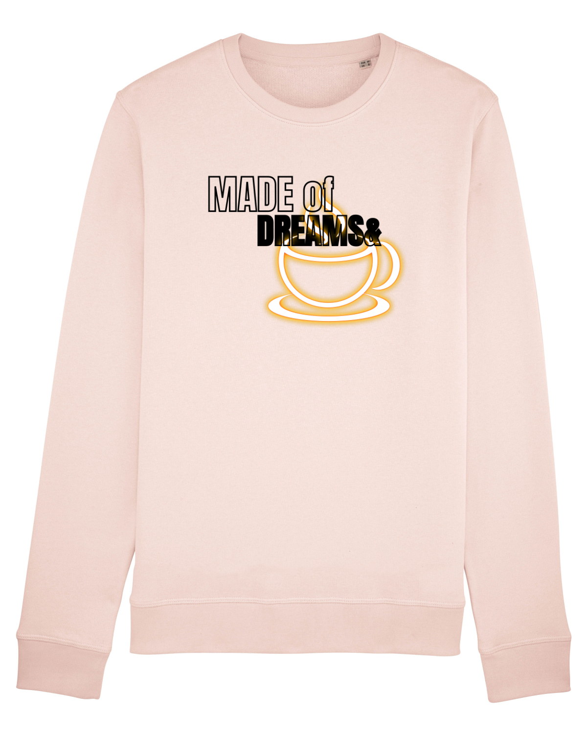 Bluză mânecă lungă Unisex Rise Candy Pink