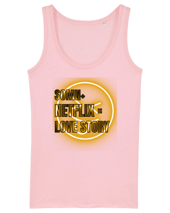 Somn+Netflix =love story  Cotton Pink
