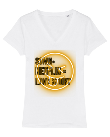 Somn+Netflix =love story  White
